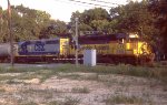 CSX 6561 leading the local back to Pensacola